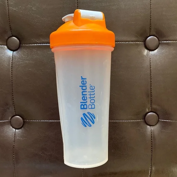 Blender Bottle Kitchen Blender Bottle Clear And Orange Poshmark